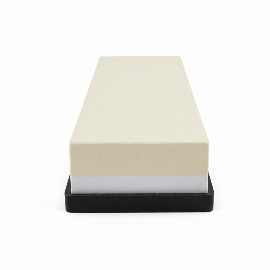 Professionele Slijpsteen 2000/5000 – Dubbelzijdige Whetstone met Antislip Basis | Voor Japans Koksmes & Keukenmessen