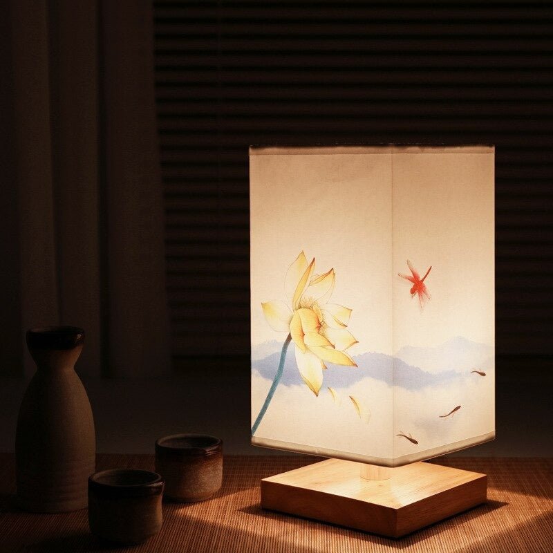 Hanori – Tafellamp van bamboe met warm sfeervol licht