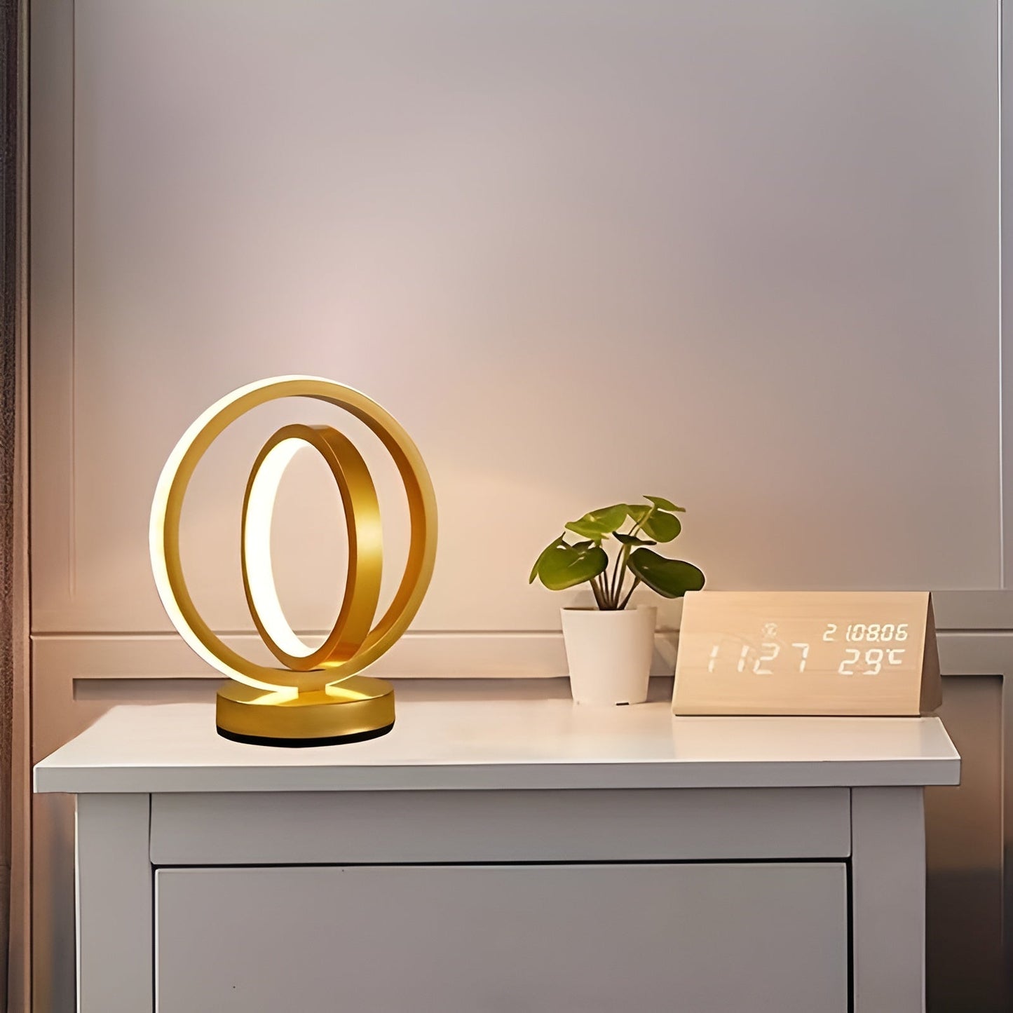 Velmora – Dimbare bureaulamp met metalen afwerking