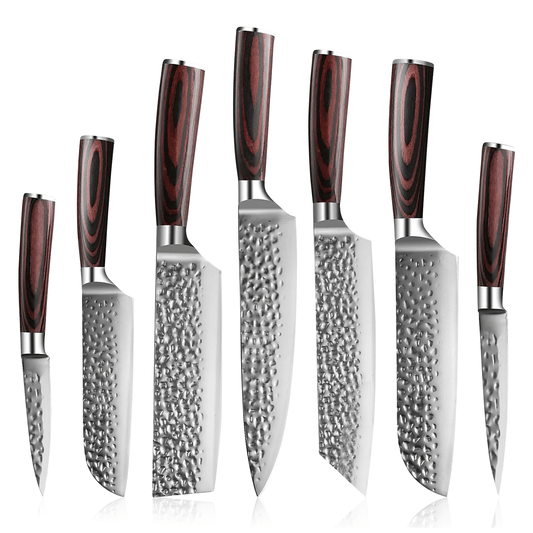 Japanse Messenset Hammered 7-Delig