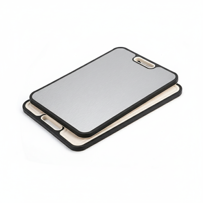 Titanium Snijplanken Set (2-delig) – Antibacterieel & Vaatwasserbestendig Titanium® Keukenplank Duo