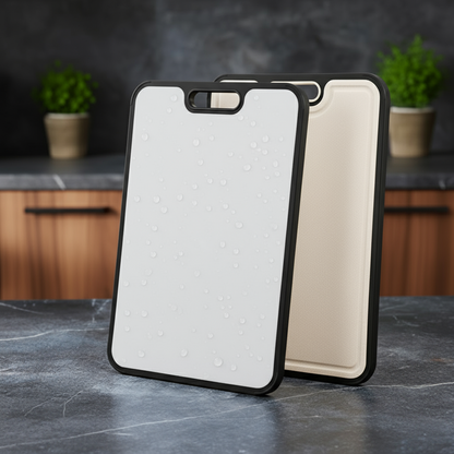 Titanium Snijplanken Set (2-delig) – Antibacterieel & Vaatwasserbestendig Titanium® Keukenplank Duo