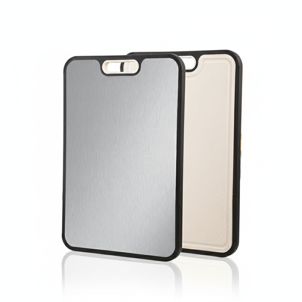 Titanium Snijplanken Set (2-delig) – Antibacterieel & Vaatwasserbestendig Titanium® Keukenplank Duo