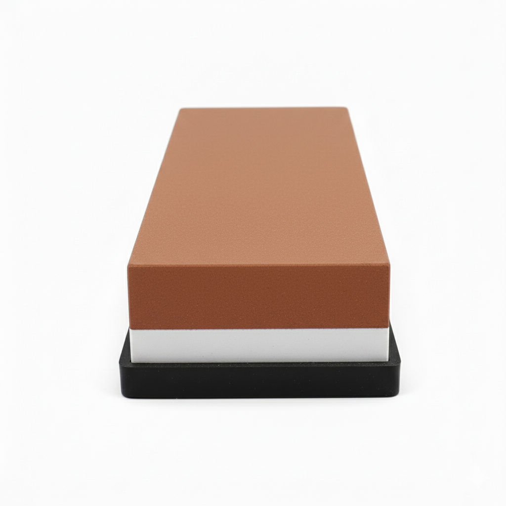 Professionele Slijpsteen 2000/5000 – Dubbelzijdige Whetstone met Antislip Basis | Voor Japans Koksmes & Keukenmessen