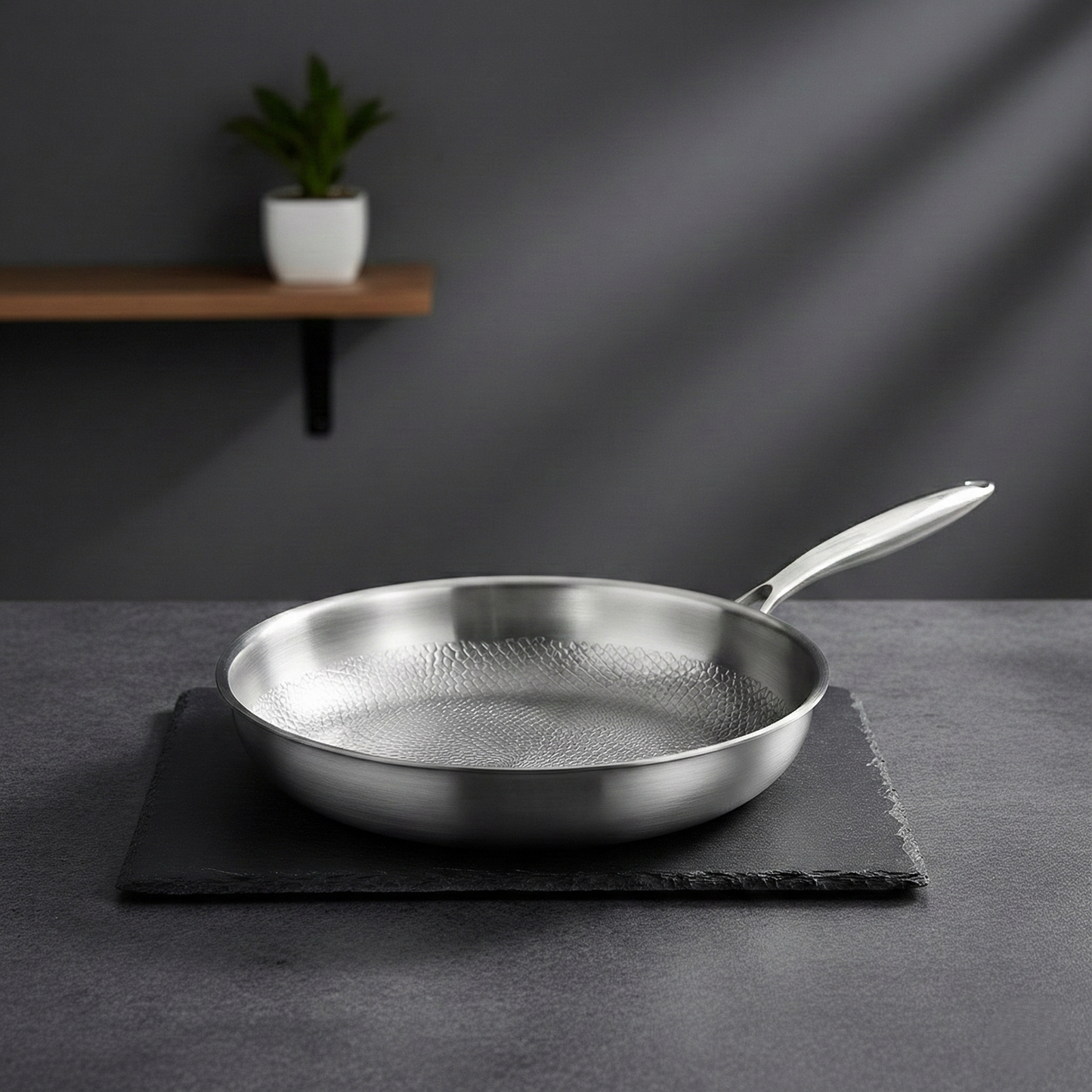 Culminar Professionele Koekenpan Duo Set – Titanium 28 cm + Hybride 24 cm | PFAS-vrij & Voor Alle Warmtebronnen