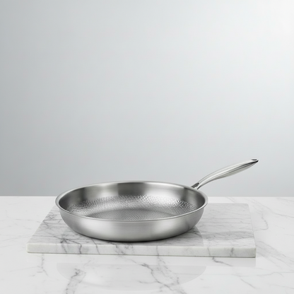 Premium 28 cm Titanium Koekenpan – Ultralicht, Coating‑vrij & Super‑duurzaam - Gezond Bakken Zonder PFAS