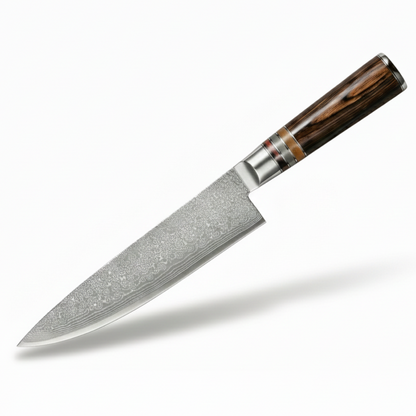 Yamato Grand Chef's Knife - 23 cm Japans Damaststaal & Ergonomische Micarta Greep
