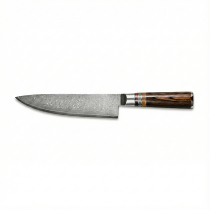 Yamato Grand Chef's Knife - 23 cm Japans Damaststaal & Ergonomische Micarta Greep