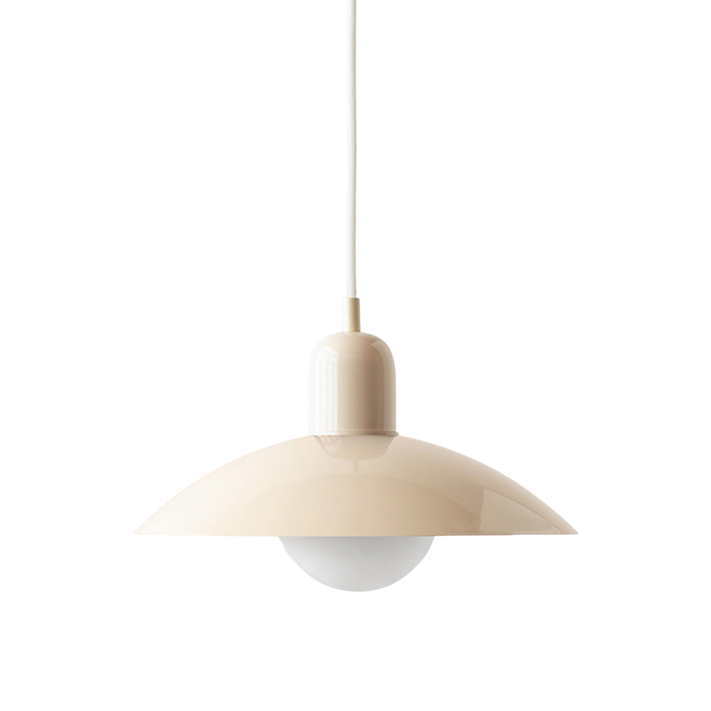 Calyra – Hanglamp met gebogen metalen kap