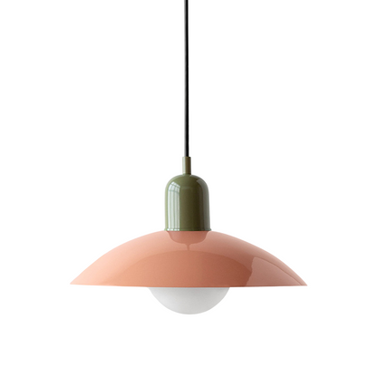 Calyra – Hanglamp met gebogen metalen kap
