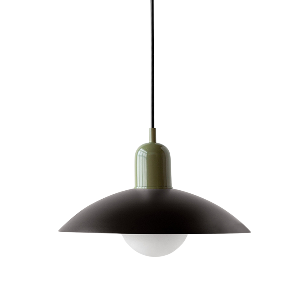 Calyra – Hanglamp met gebogen metalen kap