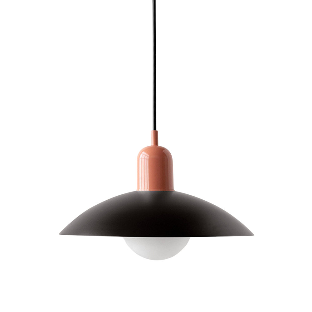 Calyra – Hanglamp met gebogen metalen kap