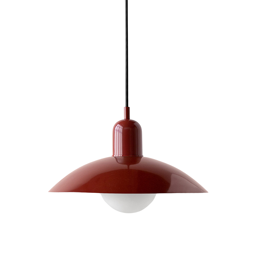 Calyra – Hanglamp met gebogen metalen kap