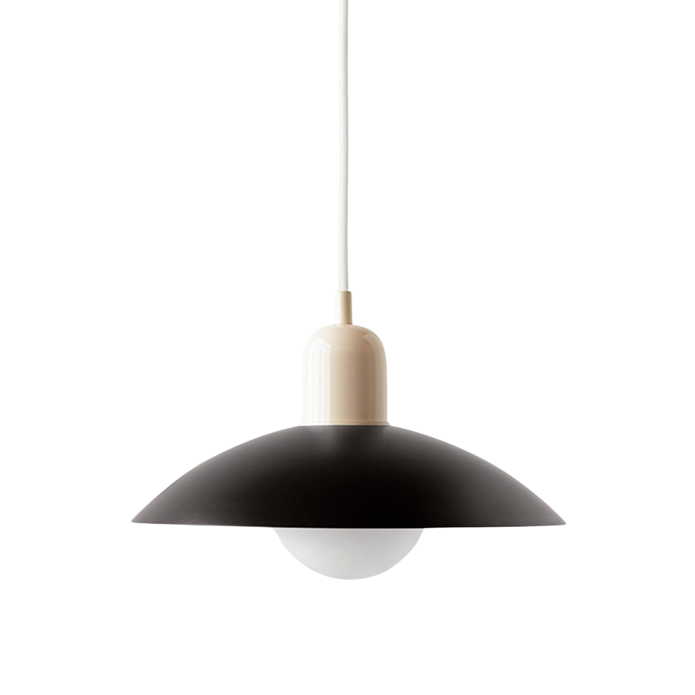 Calyra – Hanglamp met gebogen metalen kap