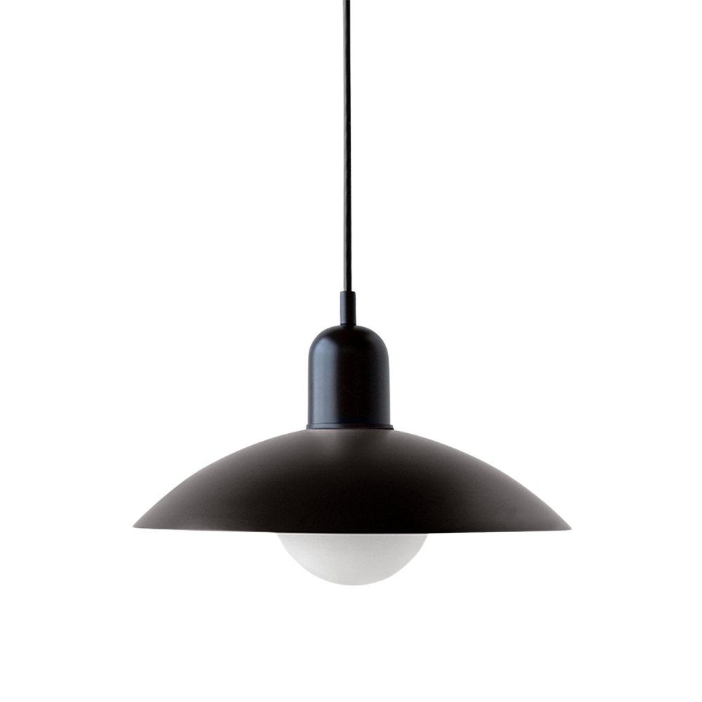 Calyra – Hanglamp met gebogen metalen kap