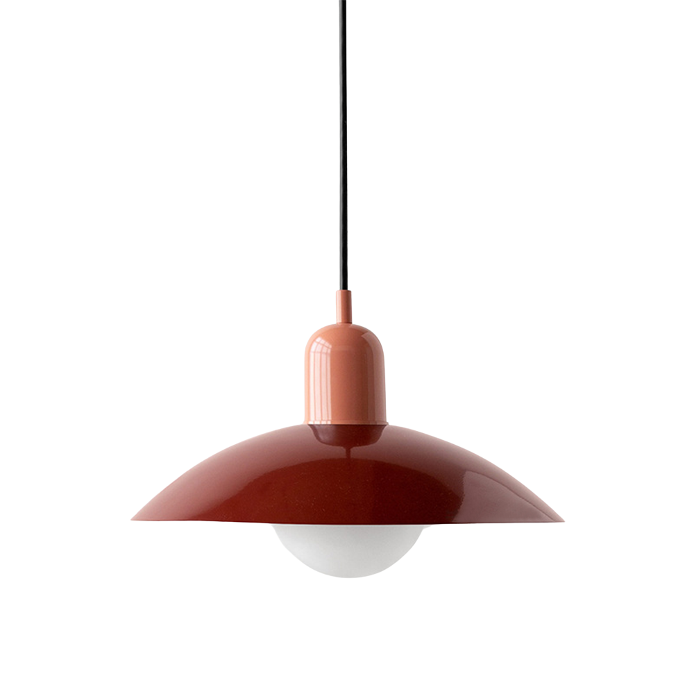Calyra – Hanglamp met gebogen metalen kap