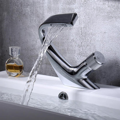 Cavrex – Wastafelkraan met Waterval Uitloop & Keramisch Ventiel