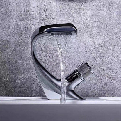 Cavrex – Wastafelkraan met Waterval Uitloop & Keramisch Ventiel