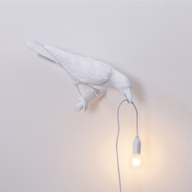 Corvexa – LED wandlamp kraai design met warm sfeervol licht