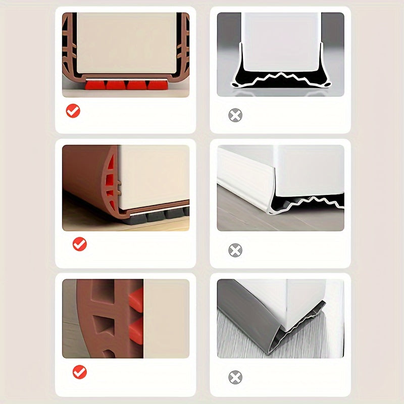 Draftex – Verstelbare tochtstrip voor deuren met schuimisolatie