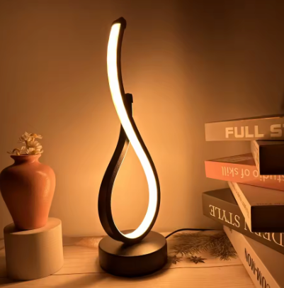 Emberlyn – LED Tafellamp met Dimfunctie