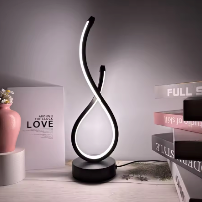 Emberlyn – LED Tafellamp met Dimfunctie