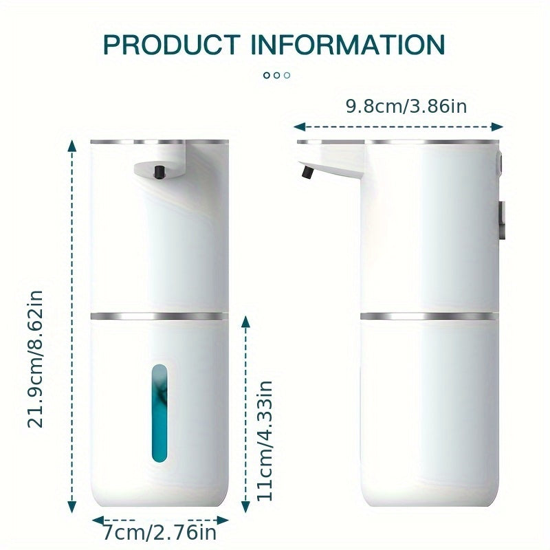 Foamio – Automatische Zeepdispenser Sensor & USB Oplaadbaar