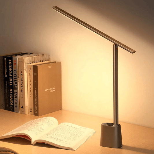 Folvara – Opvouwbare LED Bureaulamp met Oplaadbare Batterij