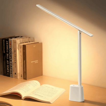 Folvara – Opvouwbare LED Bureaulamp met Oplaadbare Batterij