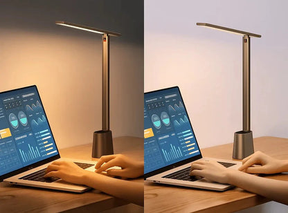 Folvara – Opvouwbare LED Bureaulamp met Oplaadbare Batterij