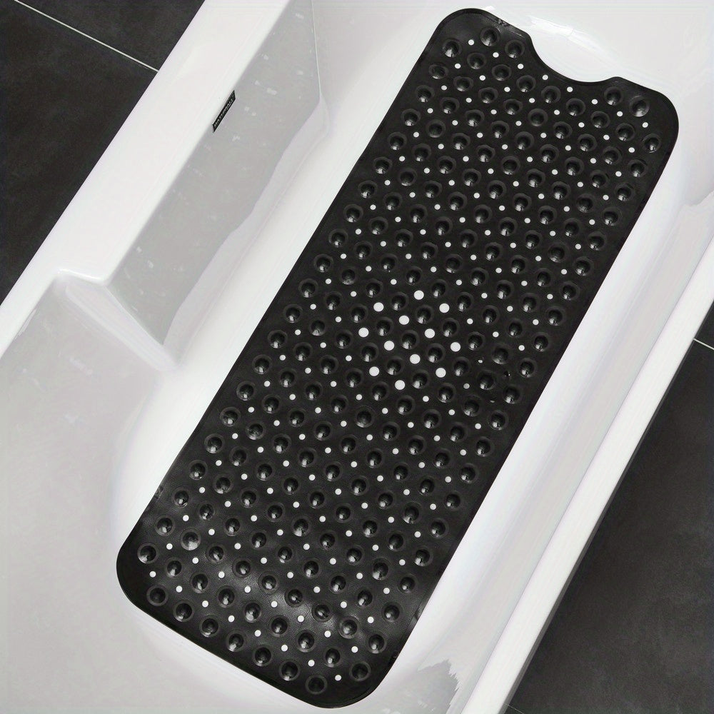 Gravio – Antislip badmat PVC 101 x 40 cm met zuignappen