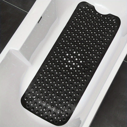 Gravio – Antislip badmat PVC 101 x 40 cm met zuignappen