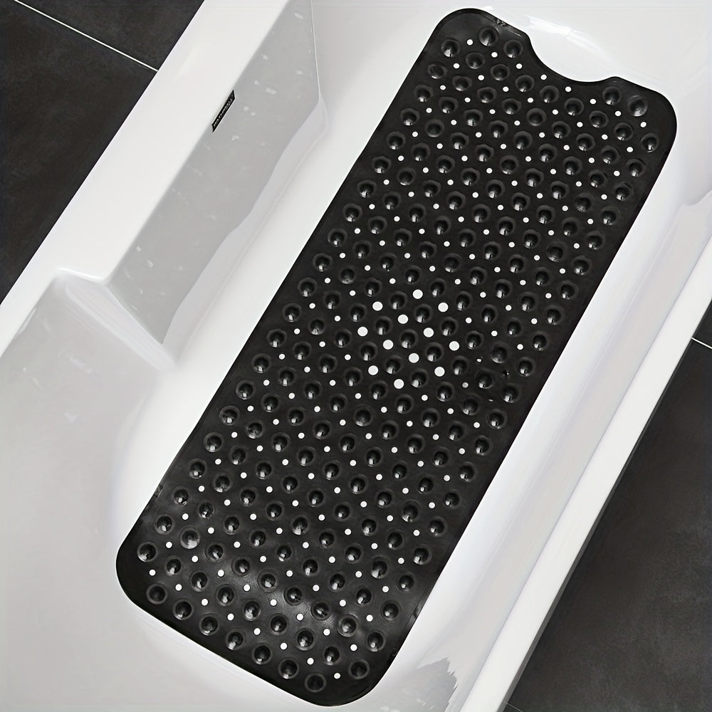 Gravio – Antislip badmat PVC 101 x 40 cm met zuignappen