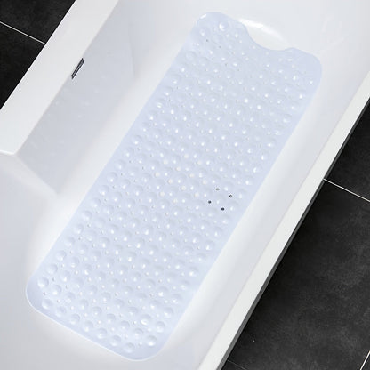 Gravio – Antislip badmat PVC 101 x 40 cm met zuignappen