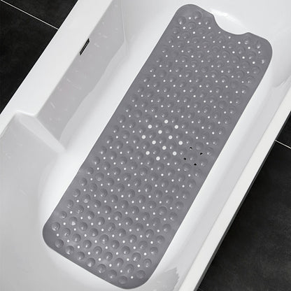 Gravio – Antislip badmat PVC 101 x 40 cm met zuignappen