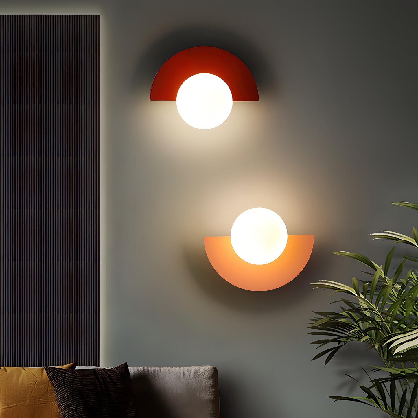 Halvéra – Halfronde wandlamp met Scandinavisch design