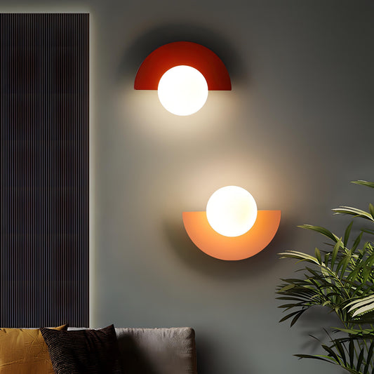Halvéra – Halfronde wandlamp met Scandinavisch design