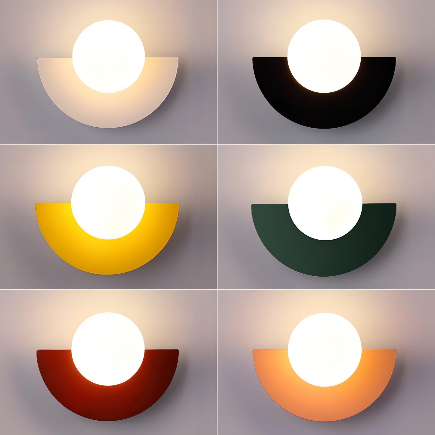 Halvéra – Halfronde wandlamp met Scandinavisch design