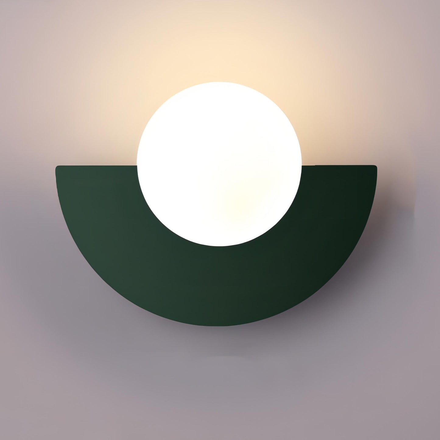 Halvéra – Halfronde wandlamp met Scandinavisch design