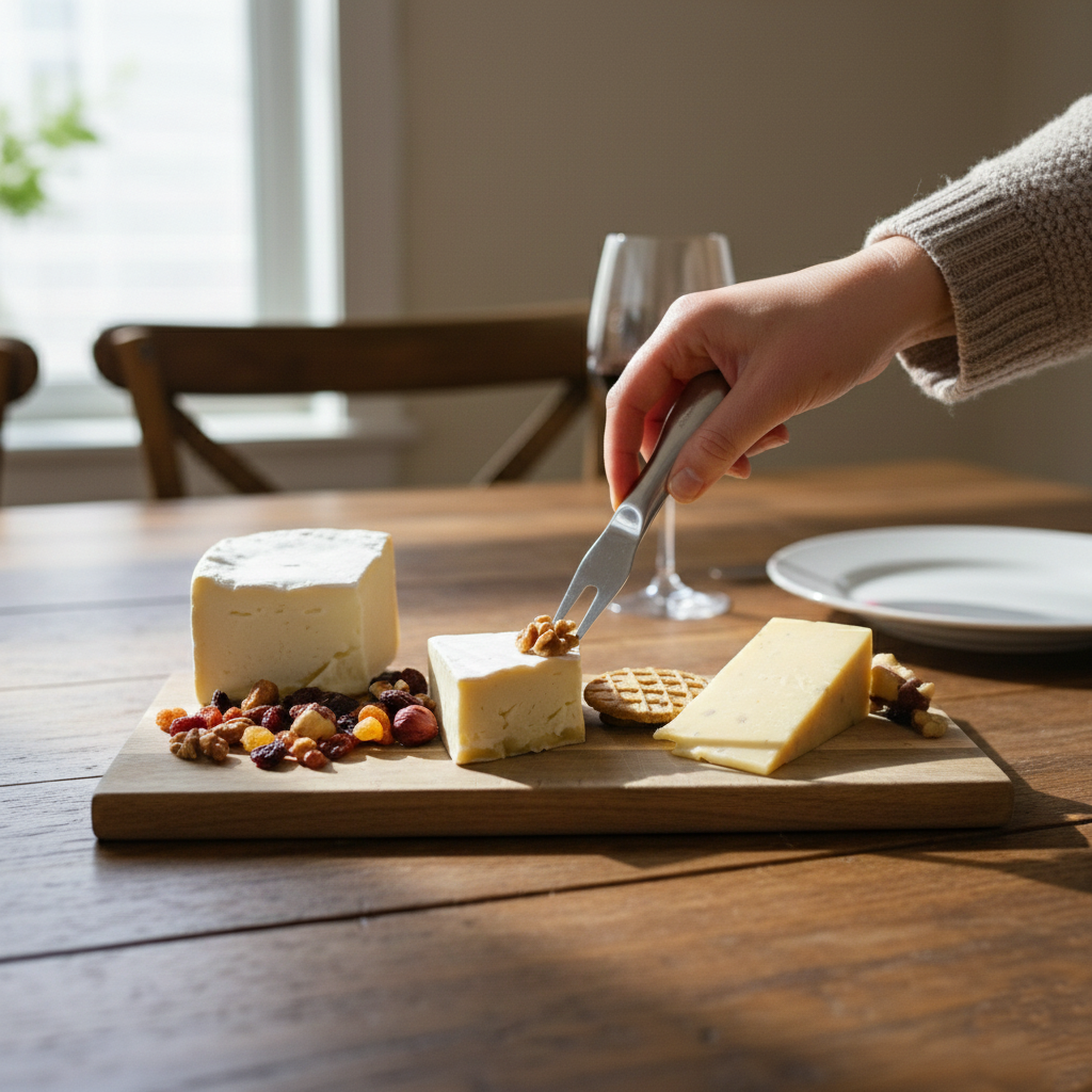 6-Delige RVS Kaasmes Set