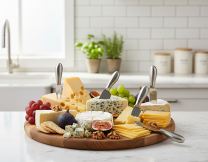 6-Delige RVS Kaasmes Set