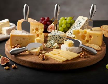 6-Delige RVS Kaasmes Set