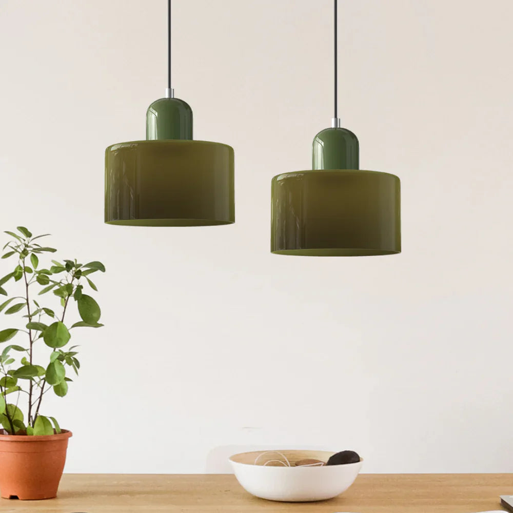 AURELIO Retro Hanglamp – Warm Diffuus Licht met Tijdloos Karakter