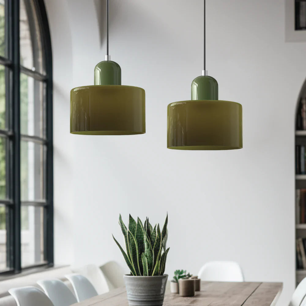 AURELIO Retro Hanglamp – Warm Diffuus Licht met Tijdloos Karakter