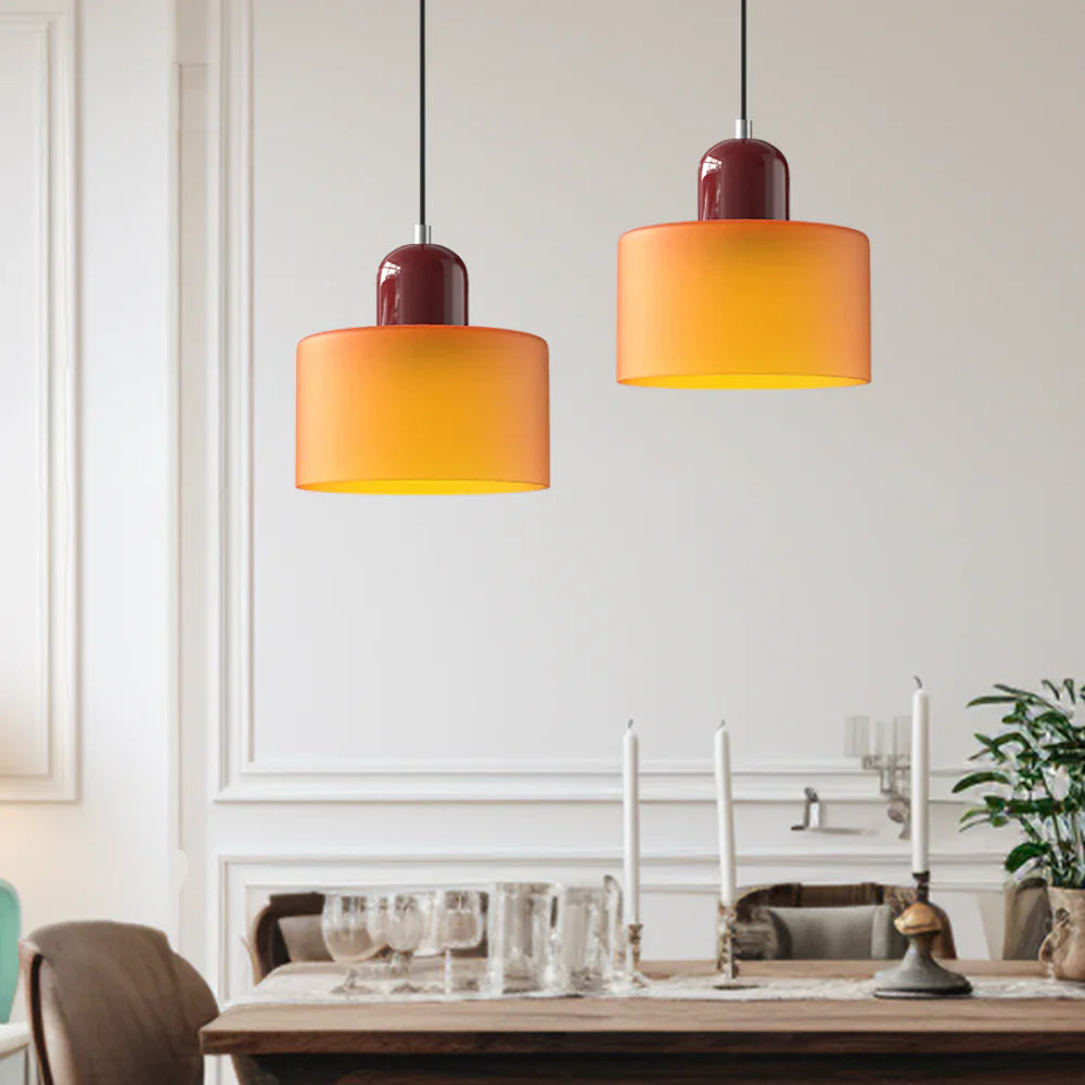 AURELIO Retro Hanglamp – Warm Diffuus Licht met Tijdloos Karakter