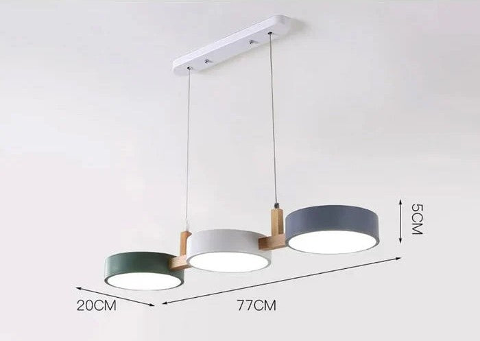 Lumaxis – LED Hanglamp Multi-Lichtpunten Keuken Minimalistisch