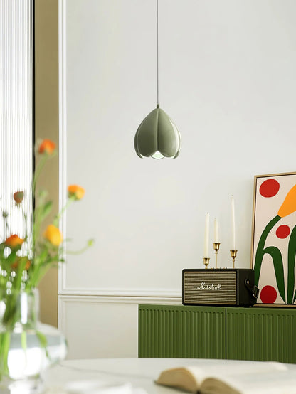 LUNAFLOR Bloemknop Hanglamp – Artistiek Design met Zacht Sfeervol Licht