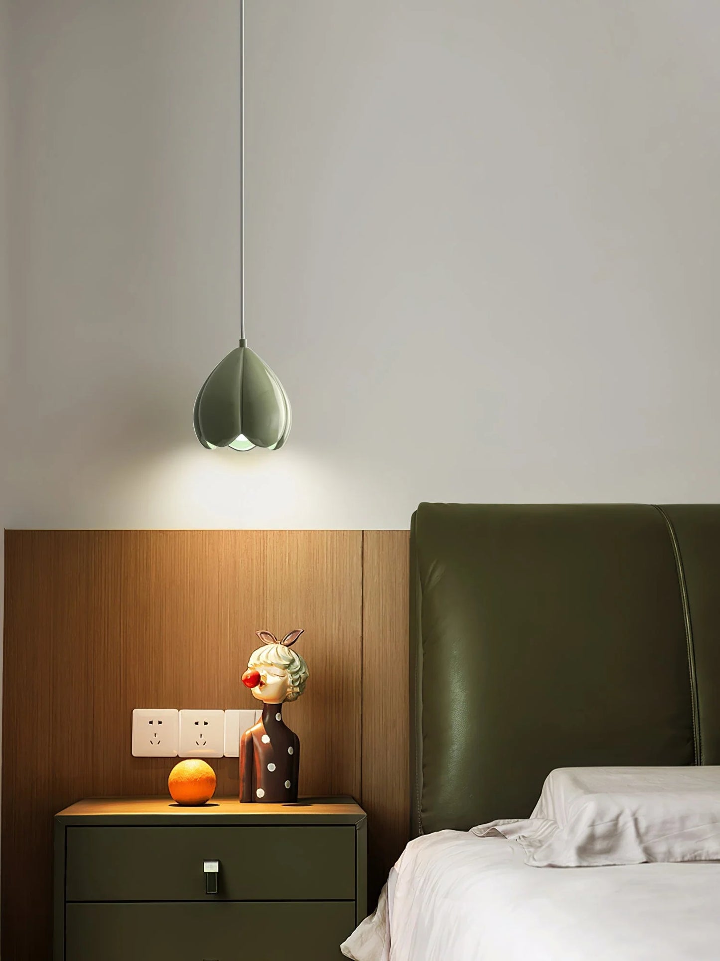 LUNAFLOR Bloemknop Hanglamp – Artistiek Design met Zacht Sfeervol Licht