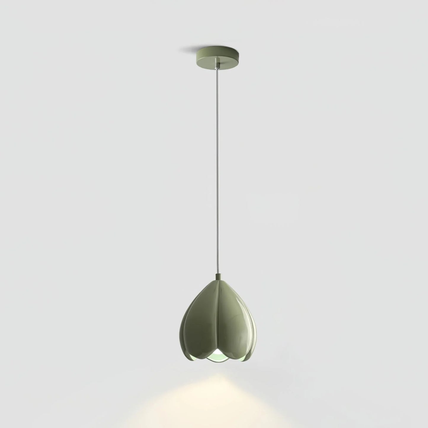 LUNAFLOR Bloemknop Hanglamp – Artistiek Design met Zacht Sfeervol Licht