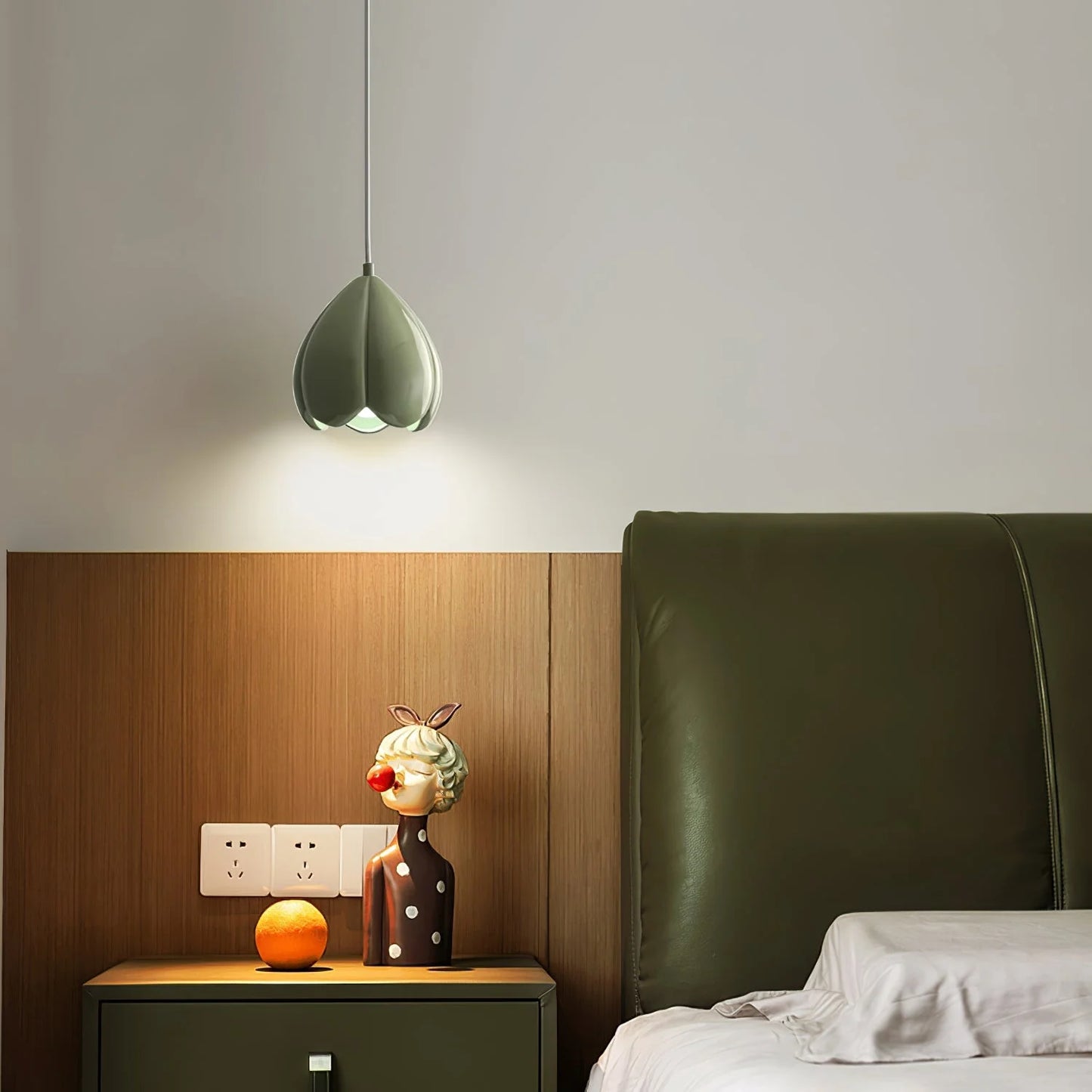 LUNAFLOR Bloemknop Hanglamp – Artistiek Design met Zacht Sfeervol Licht